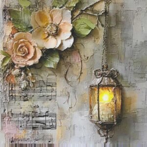 🌸✨ Luz y Melodía Vintage