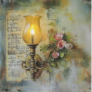 🌸✨ Luz y Melodía Vintage