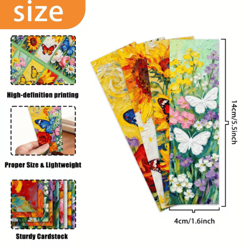 🦋 Set de 20 Marcapáginas - Imagen 2