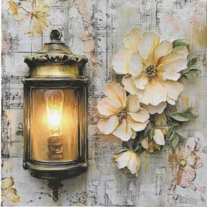 🌸✨ Luz y Melodía Vintage